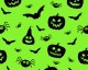 MP Polycotton Festive Pumpkins